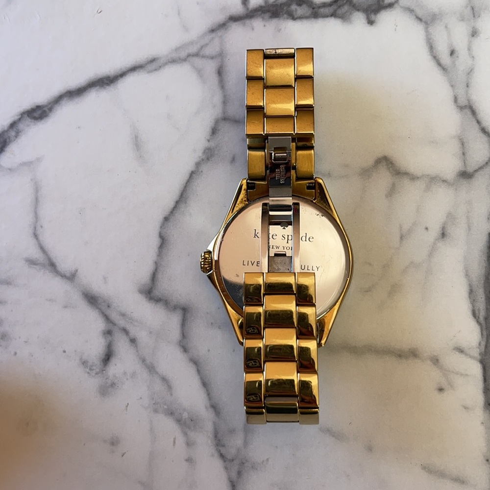 Kate ♠️ Spade - Gold Watch - Picture 8 of 17